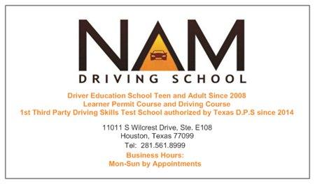 Trường dạy lái xe và chấm thi lái xe Nam Driving School
